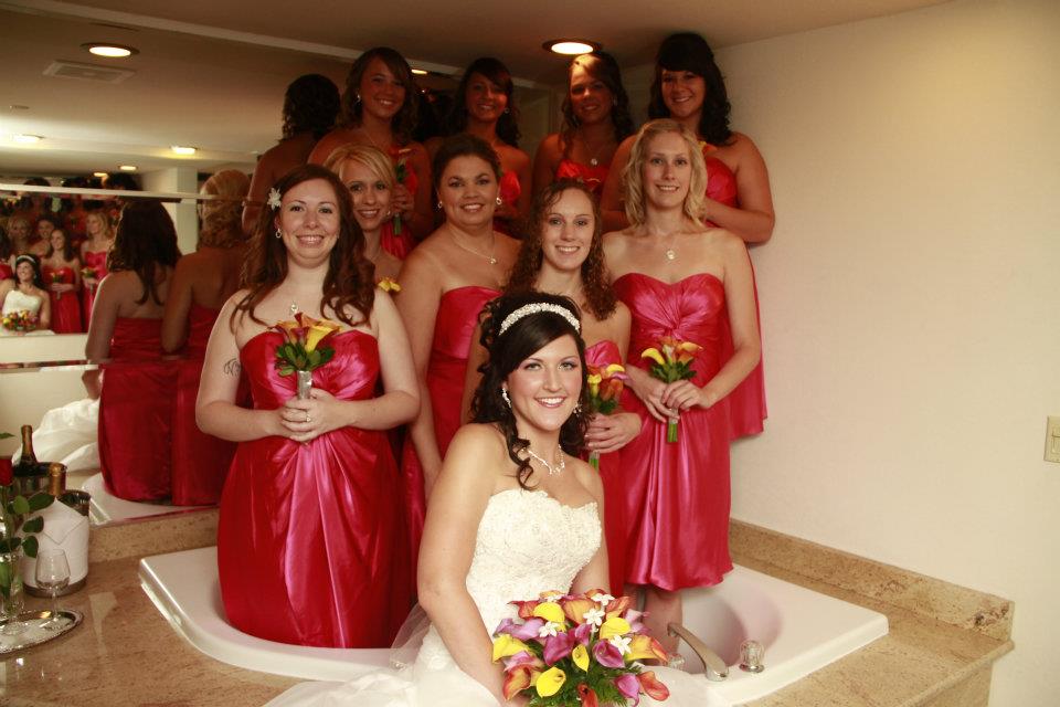 awkward bridesmaids photos