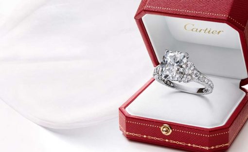 cartier solitaire ring price