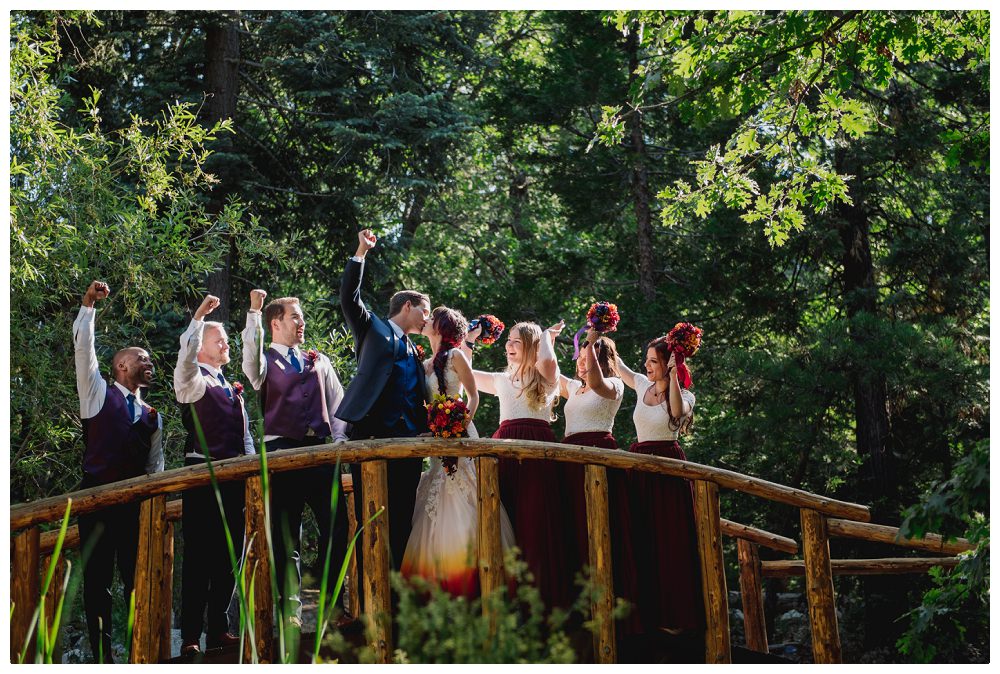 The Story Behind This Colorful Wedding is Like a Real Life Rom-Com