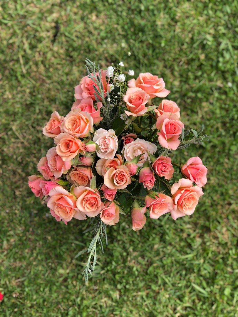 garden roses for your wedding